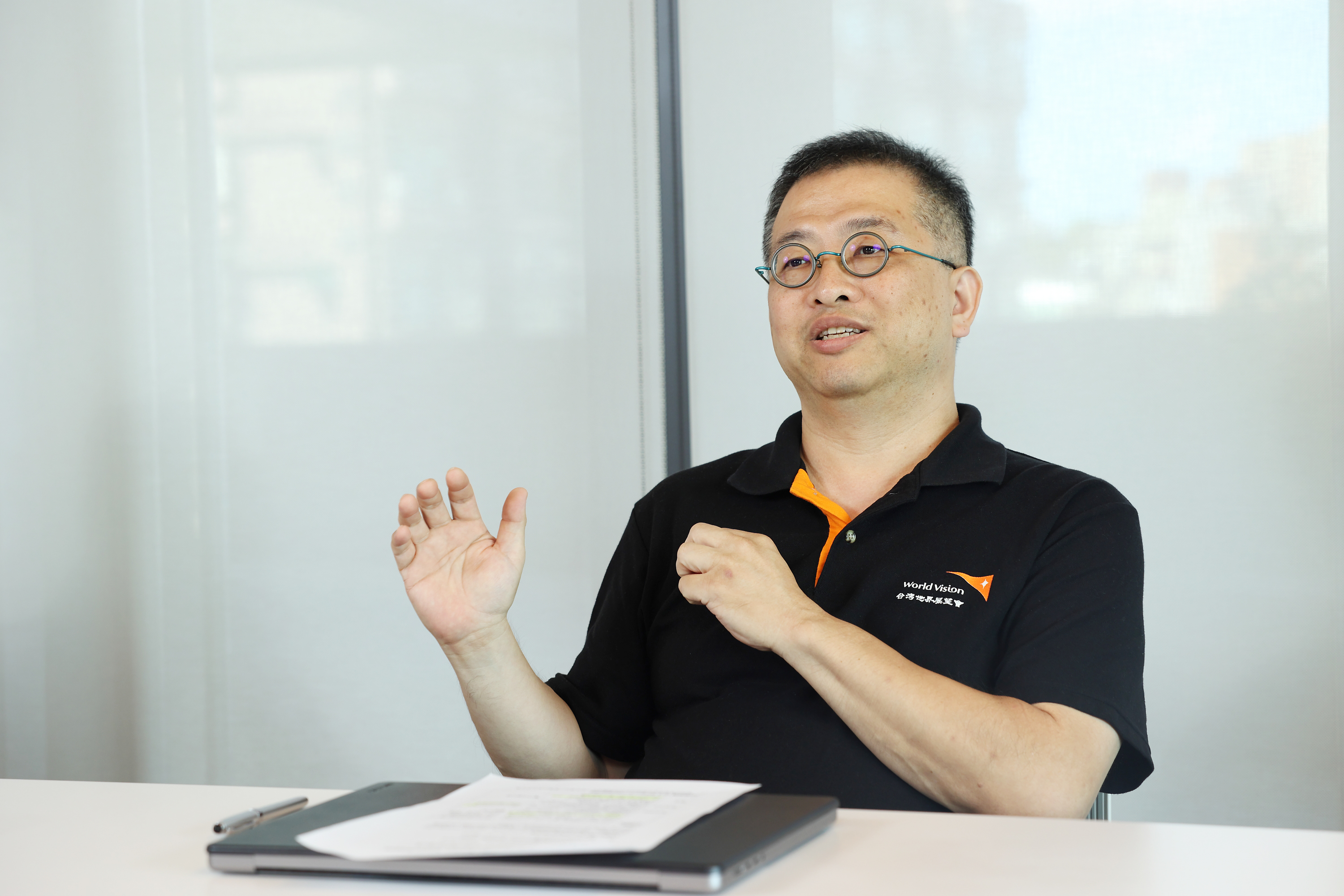 台灣世界展望會資訊發展處處長陳冠仁