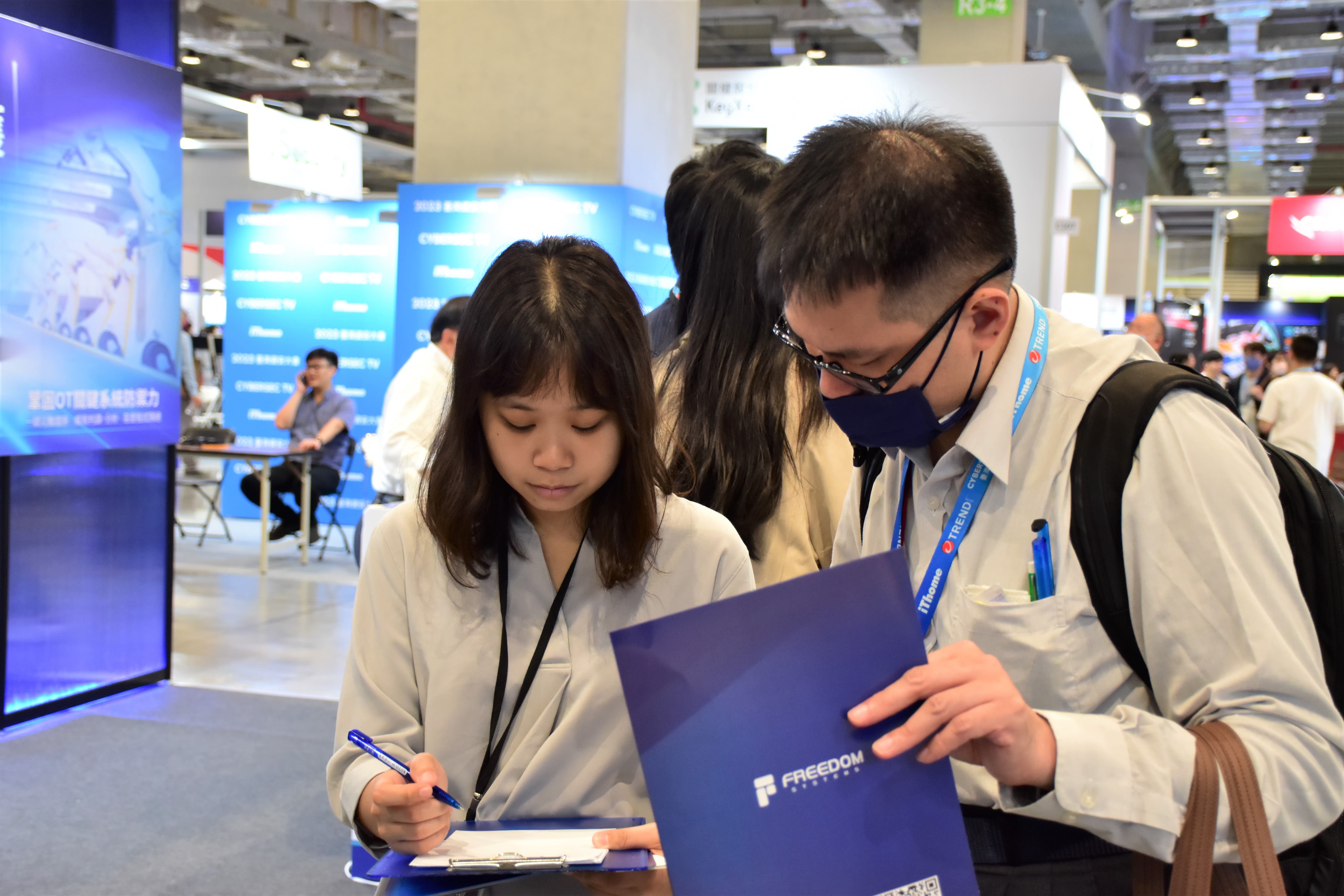 【活動回顧】自由系統與研華攜手參展 CYBERSEC 2023 臺灣資安大會
