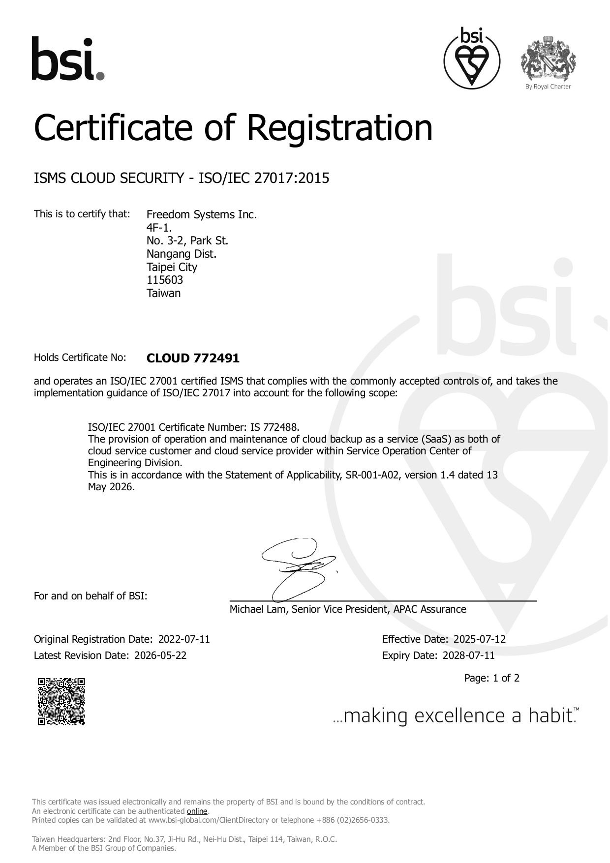 ISO 270172015 Certificate20252028 01