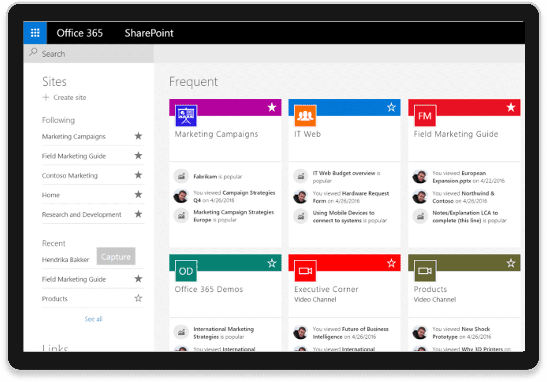 sharepoint demo